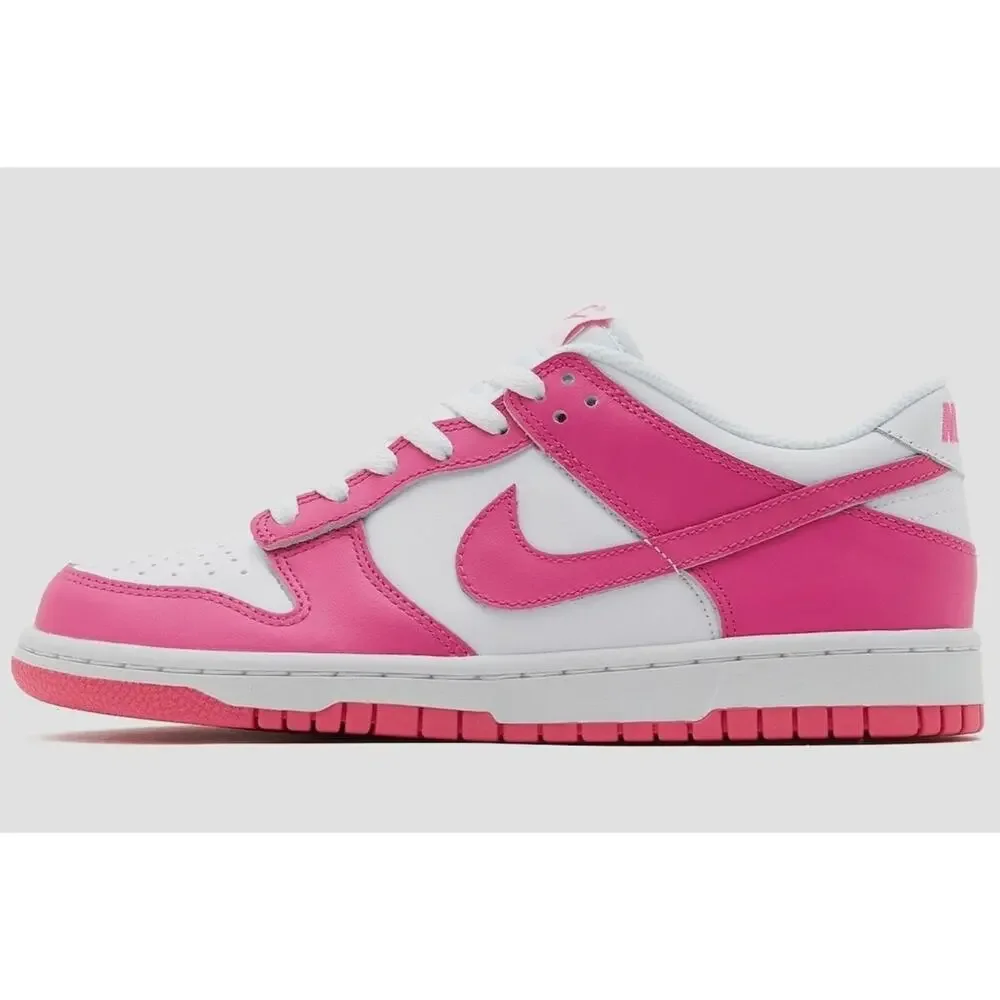 Size 5.5Y - Kid's Nike Dunk Low Laser Fuchsia Pink GS FB9109-102